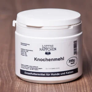 LOTTIS HÄPPCHEN Knochenmehl 250 g Top-Preis